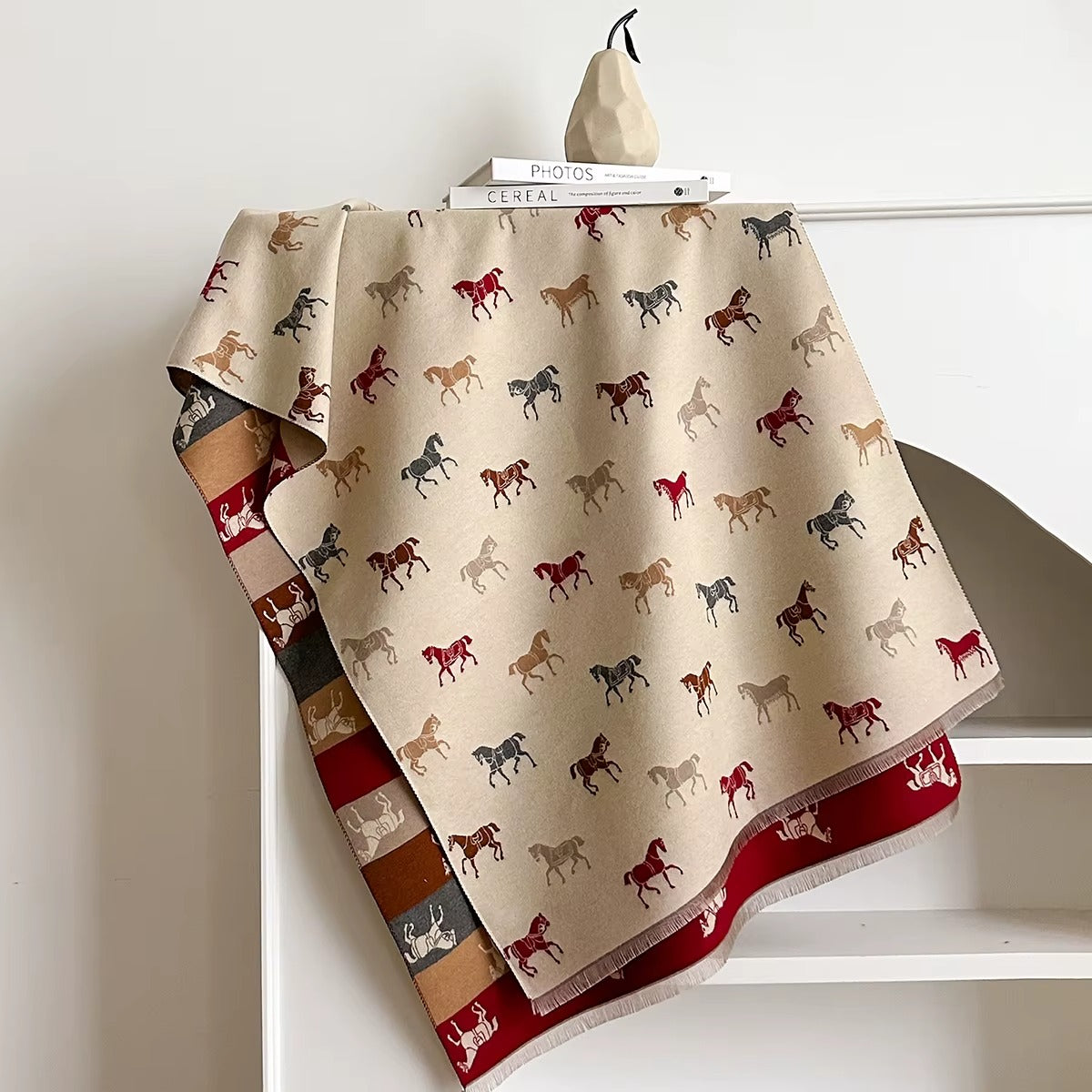 Carousel horse scarf