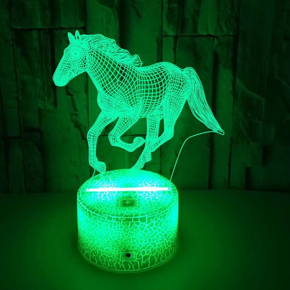 Children's horse lamp