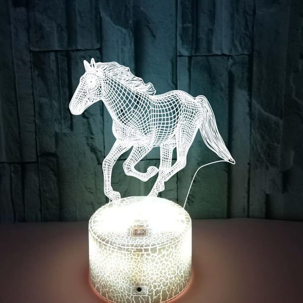 Children's horse lamp