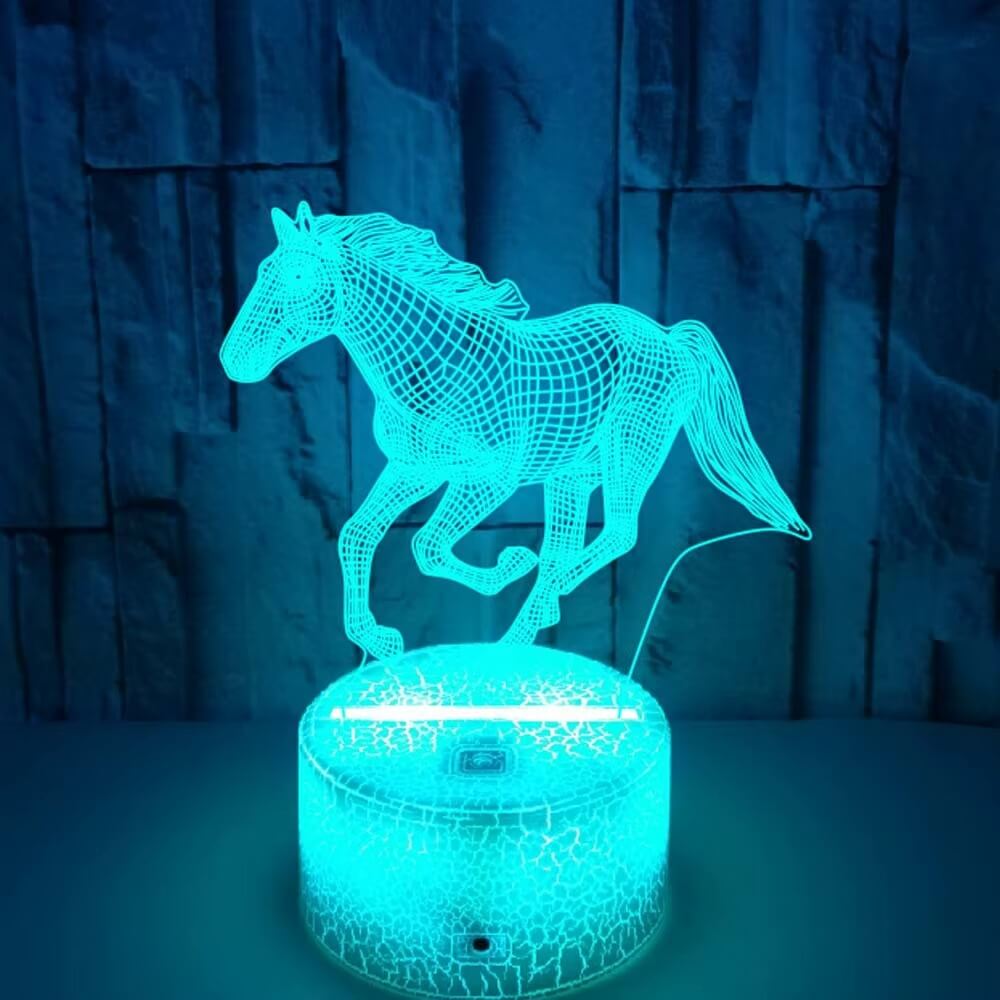 Children's horse lamp 