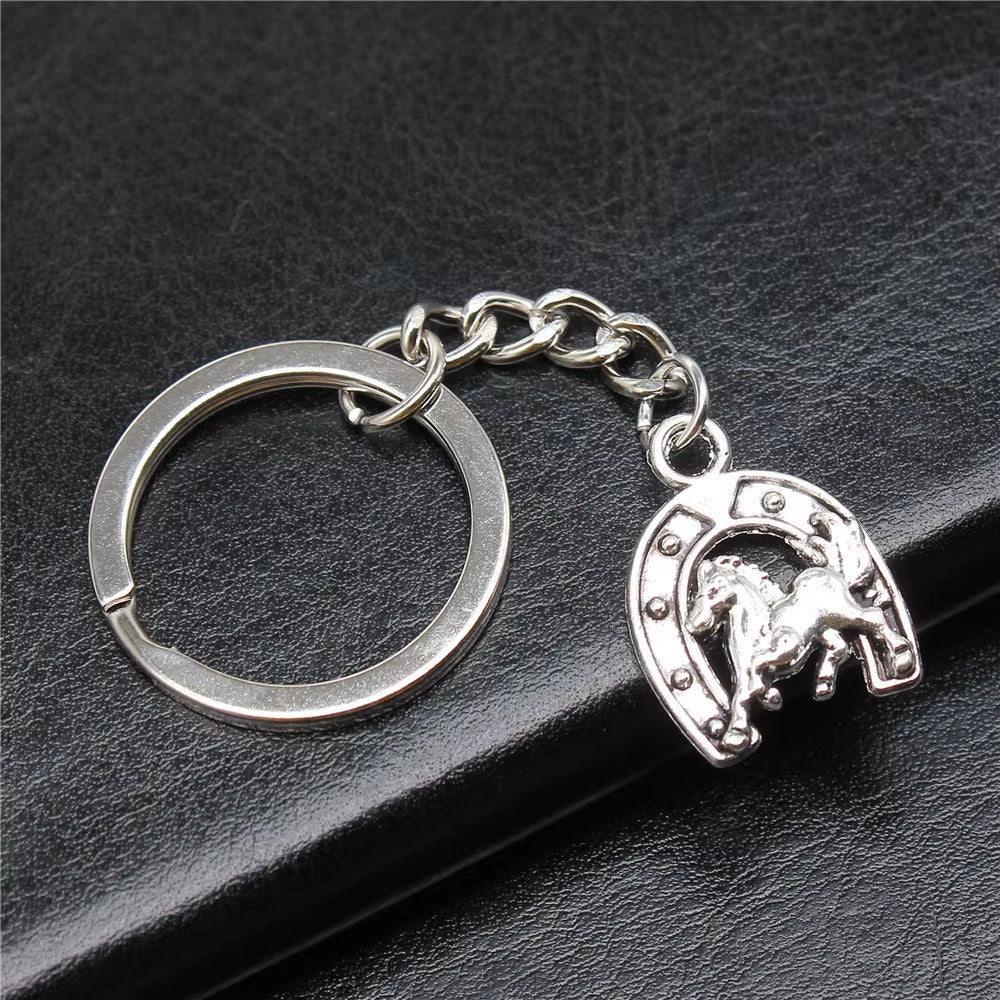 Custom horse keychain