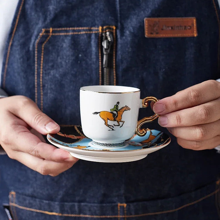 Custom horse mug