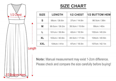 Dress size guide