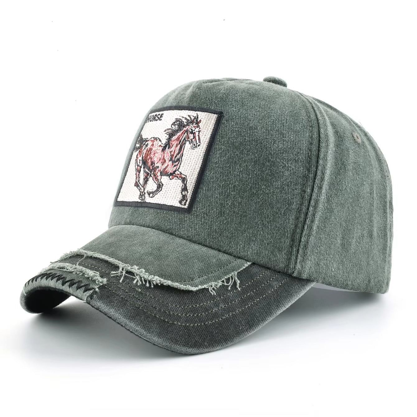 Equestrian baseball cap