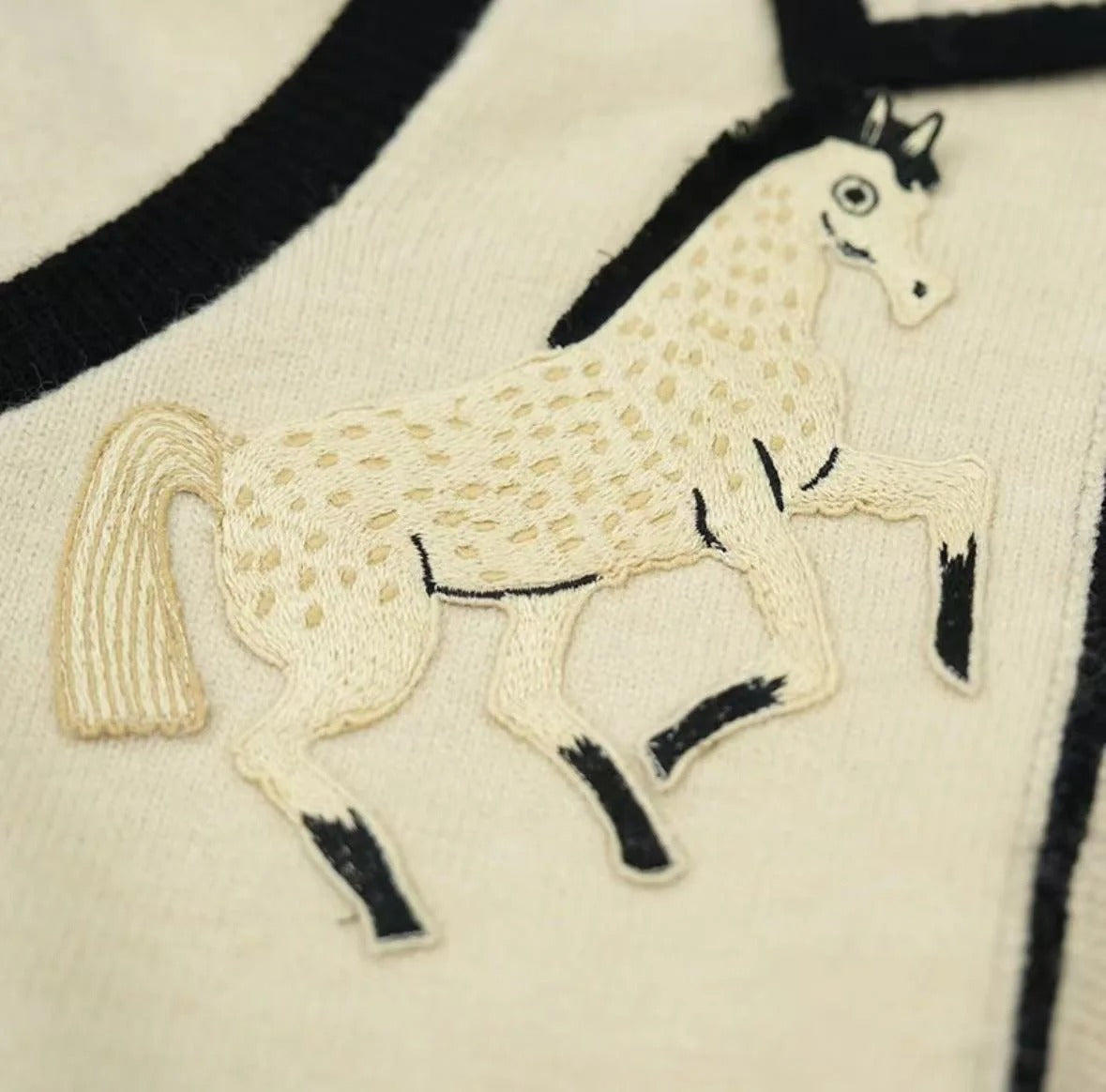 Equestrian sweater for women Dream Horse