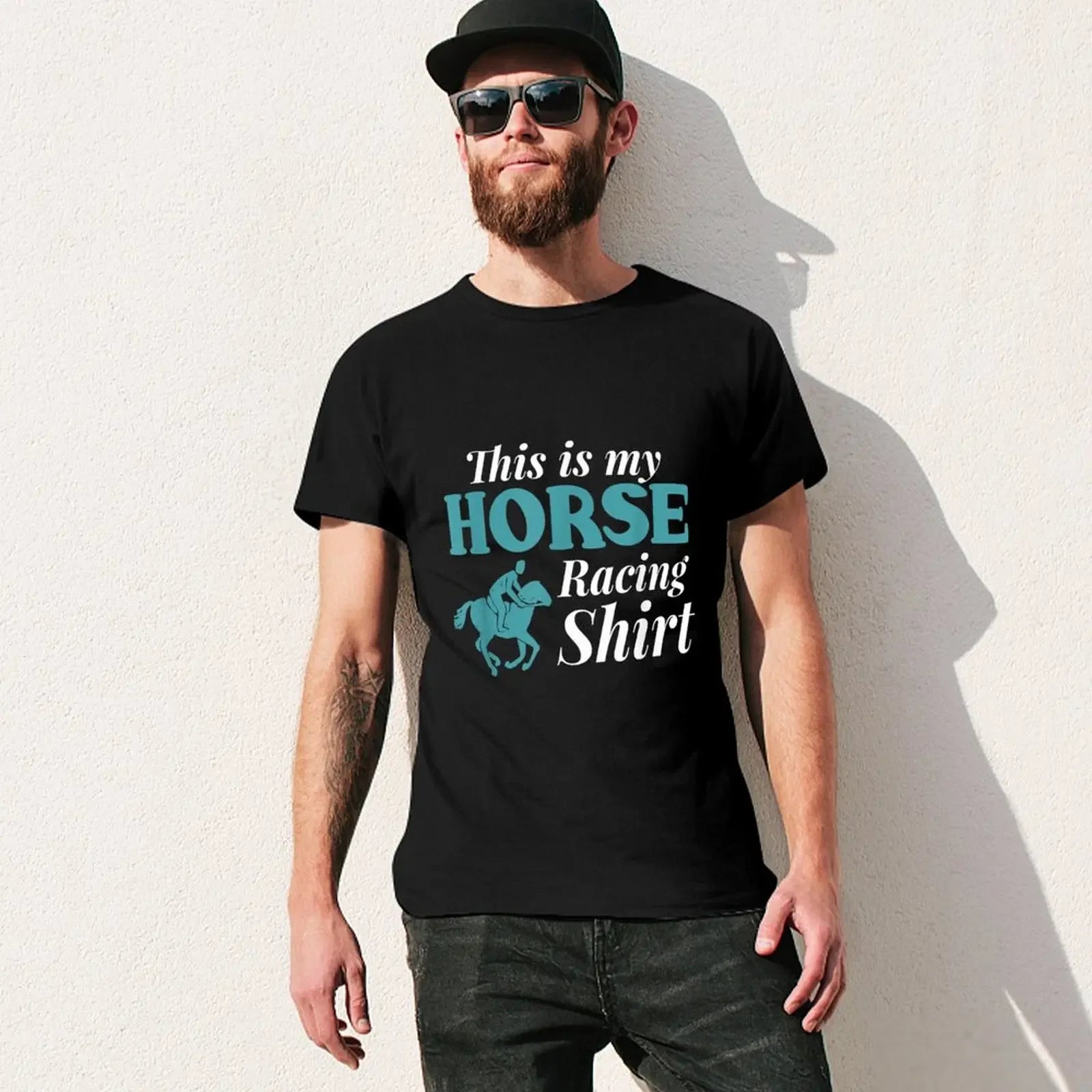 Funny horse racing t-shirts