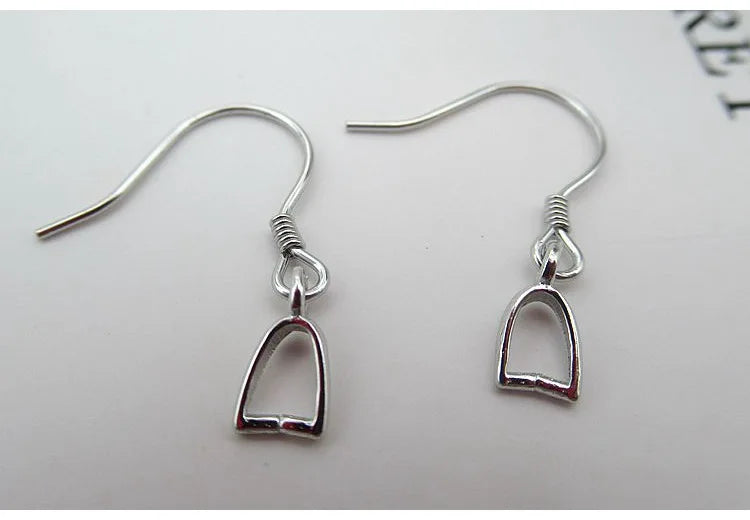 Horse stirrup earrings