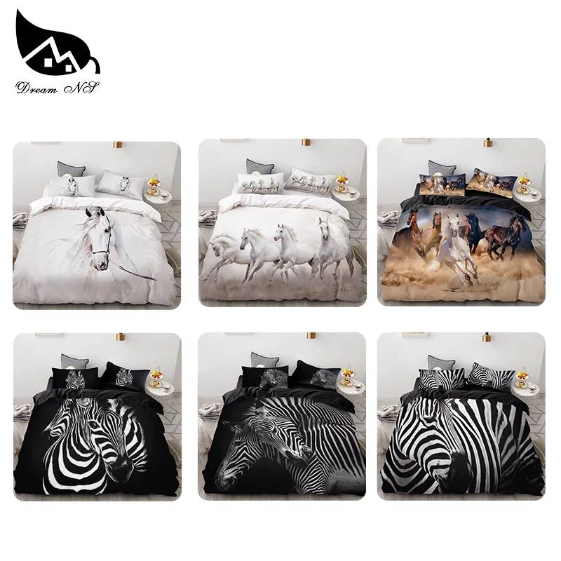 Horse double duvet