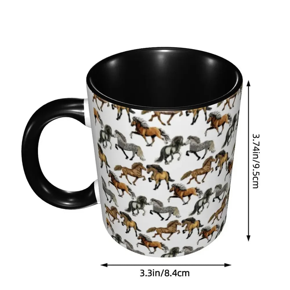 Horse coffee cup
