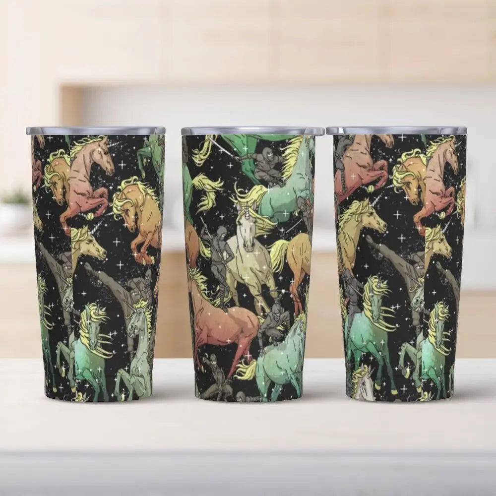 Horse coffee travel mugs