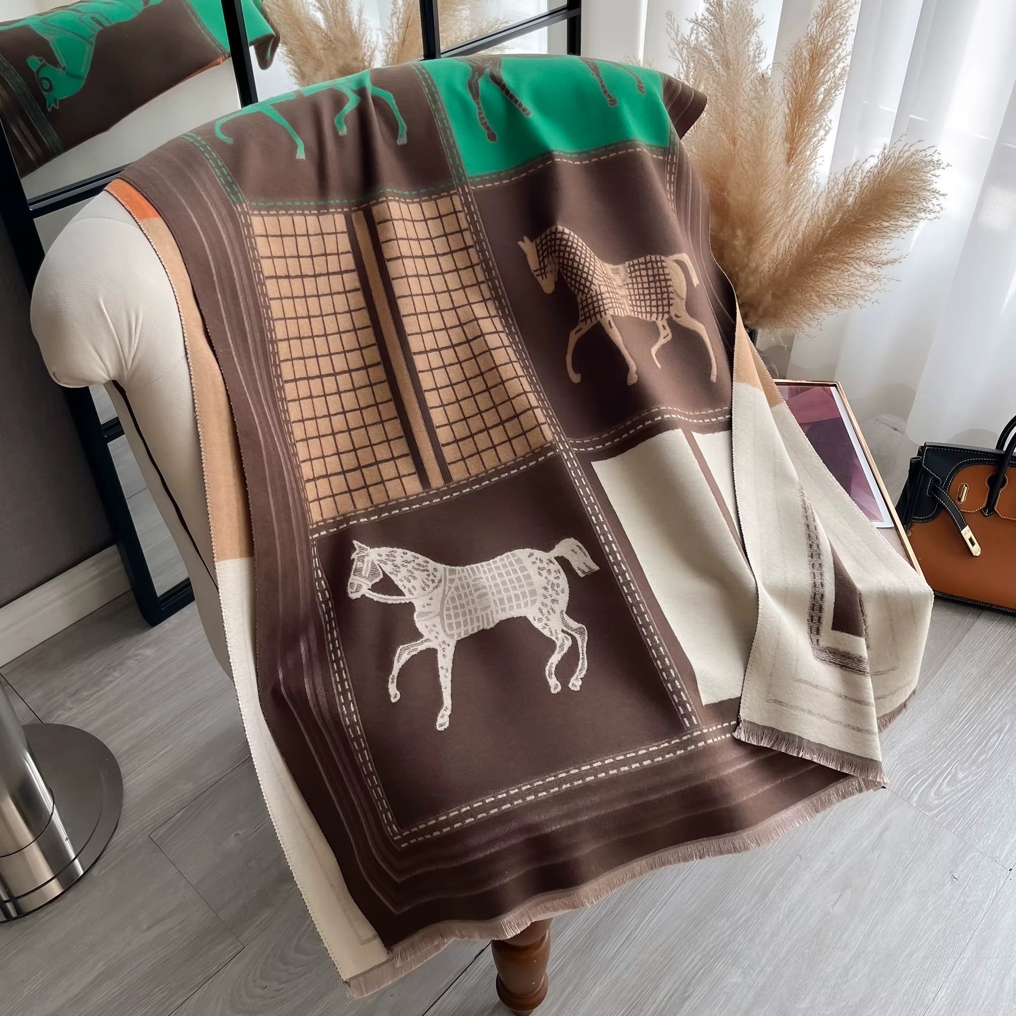 Horse inspired scarf
