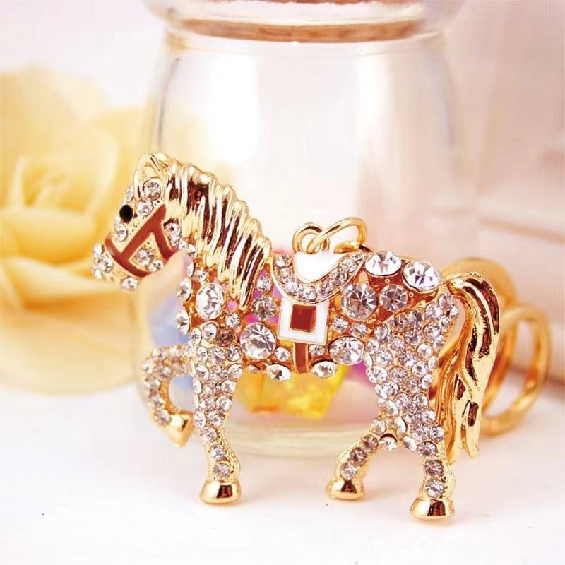 Horse keychain equestrian center