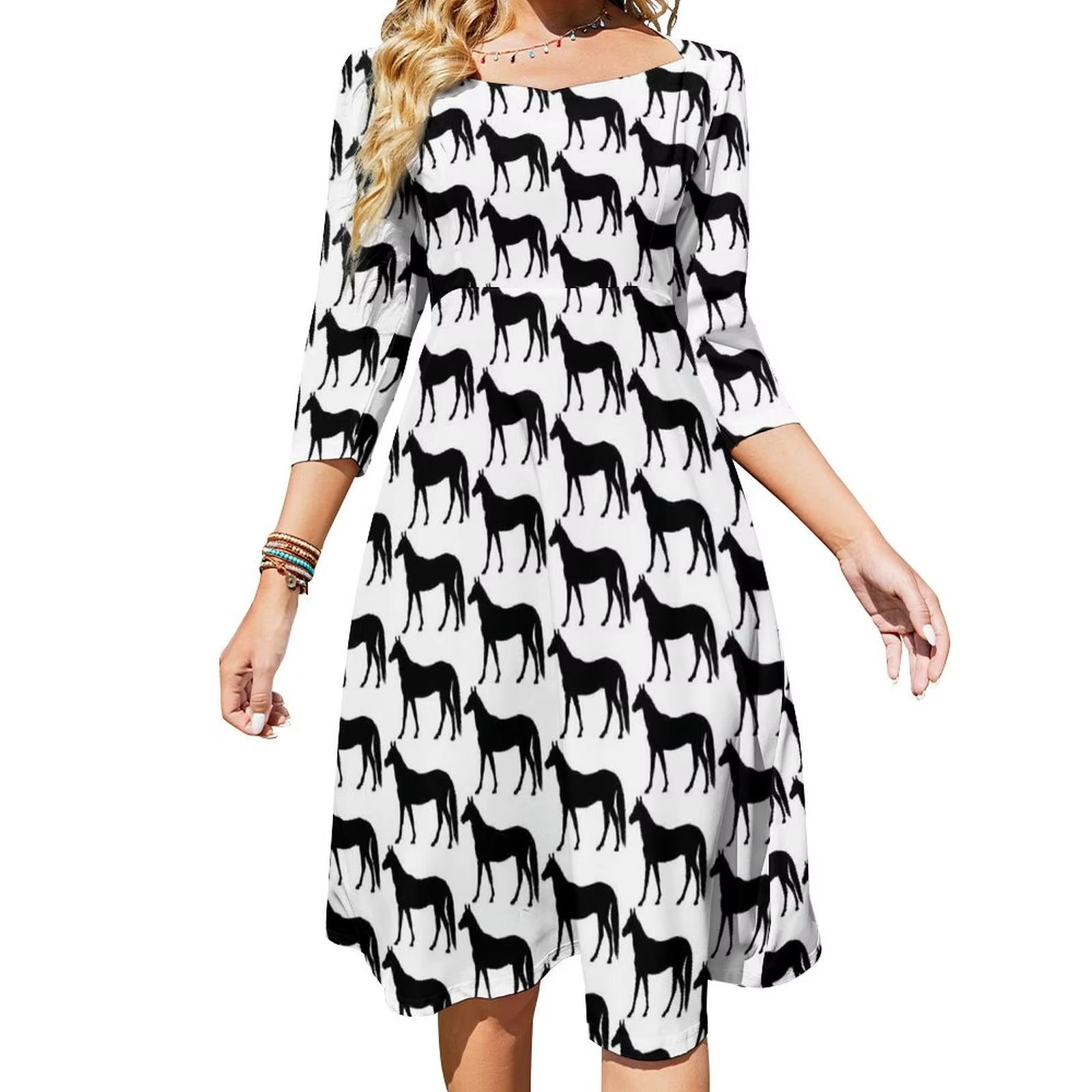 Horse print dress Australia