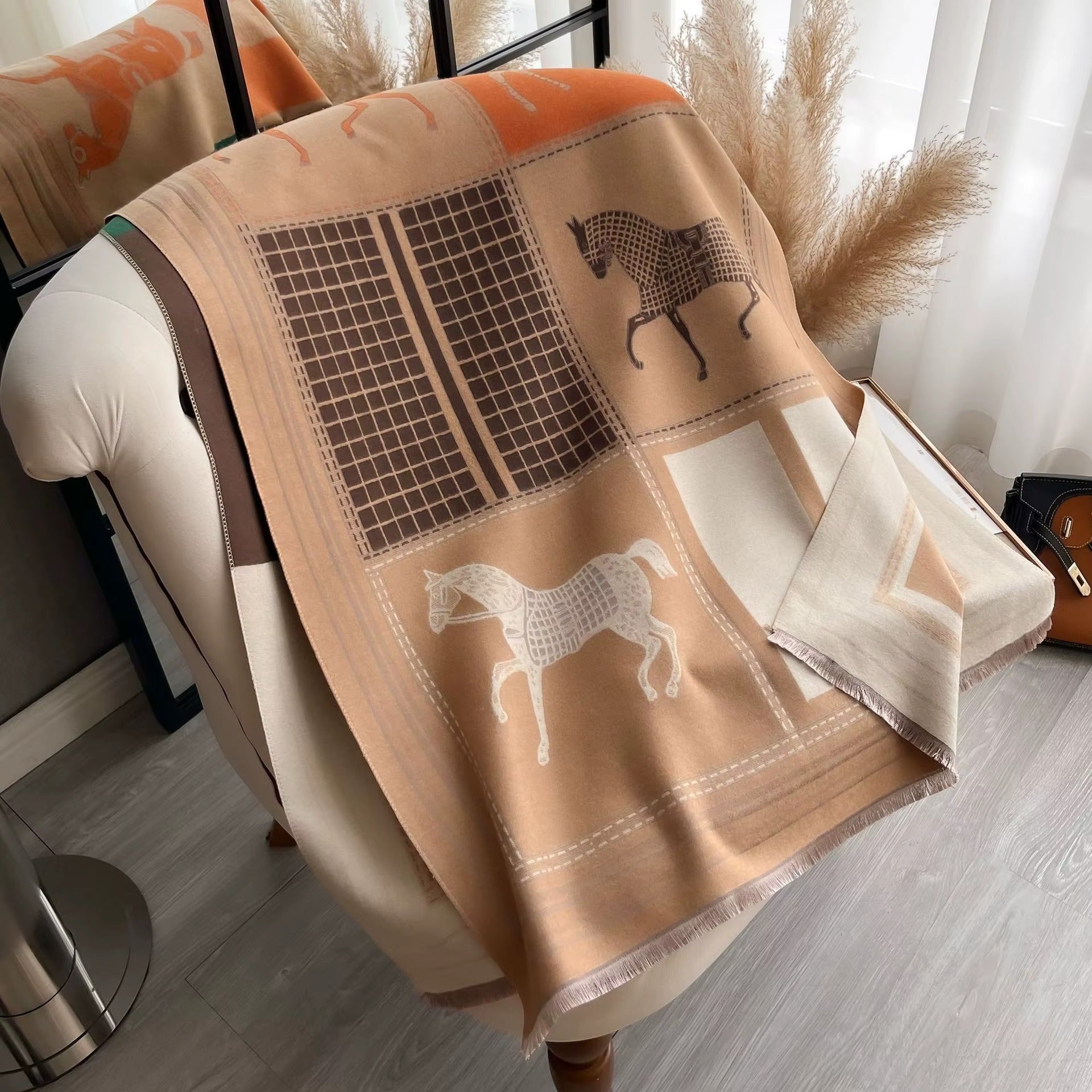 Kentucky derby horse scarf