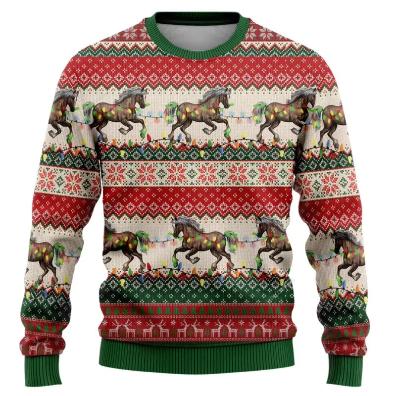 Men's horse sweatshirt