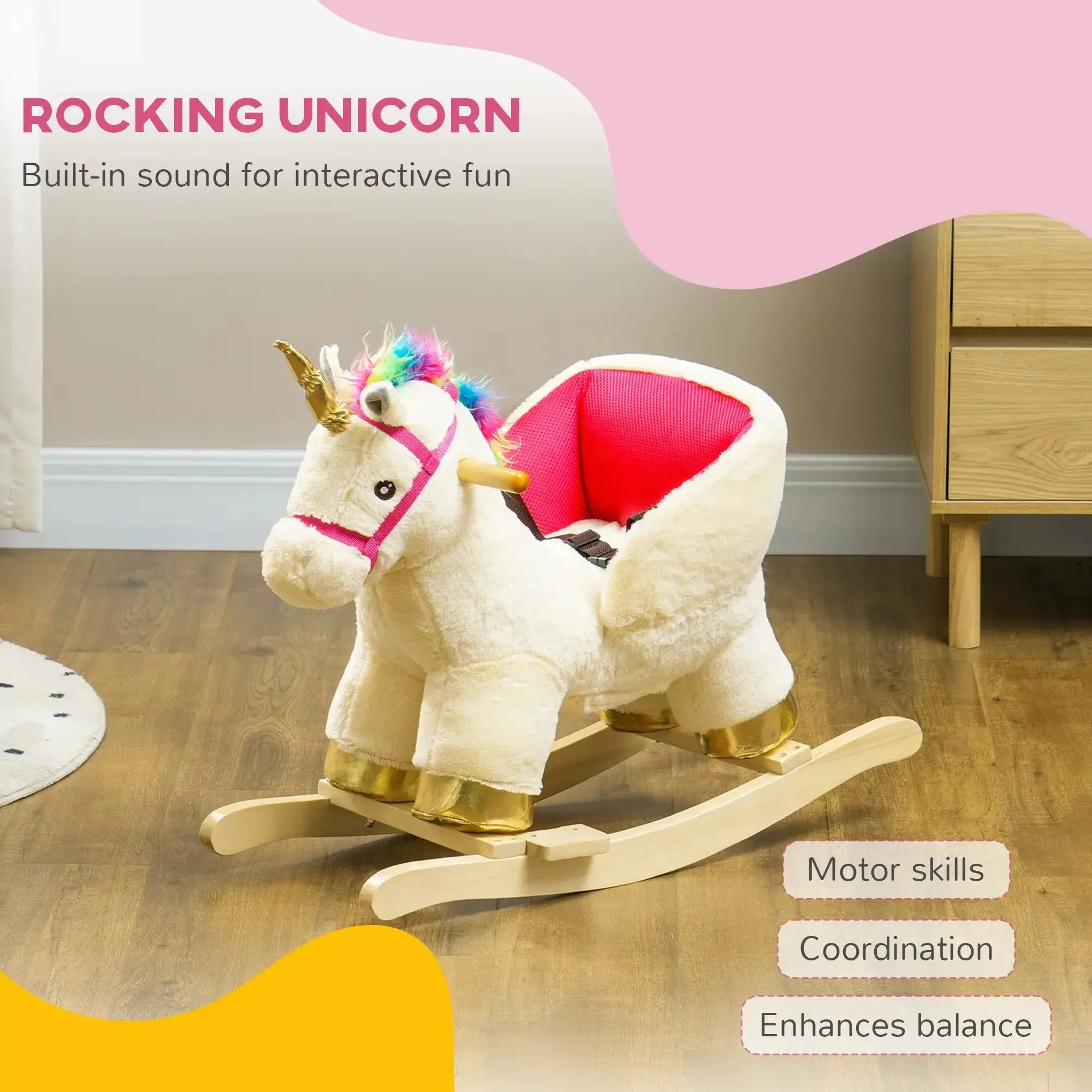 Personalized rocking unicorn (2)