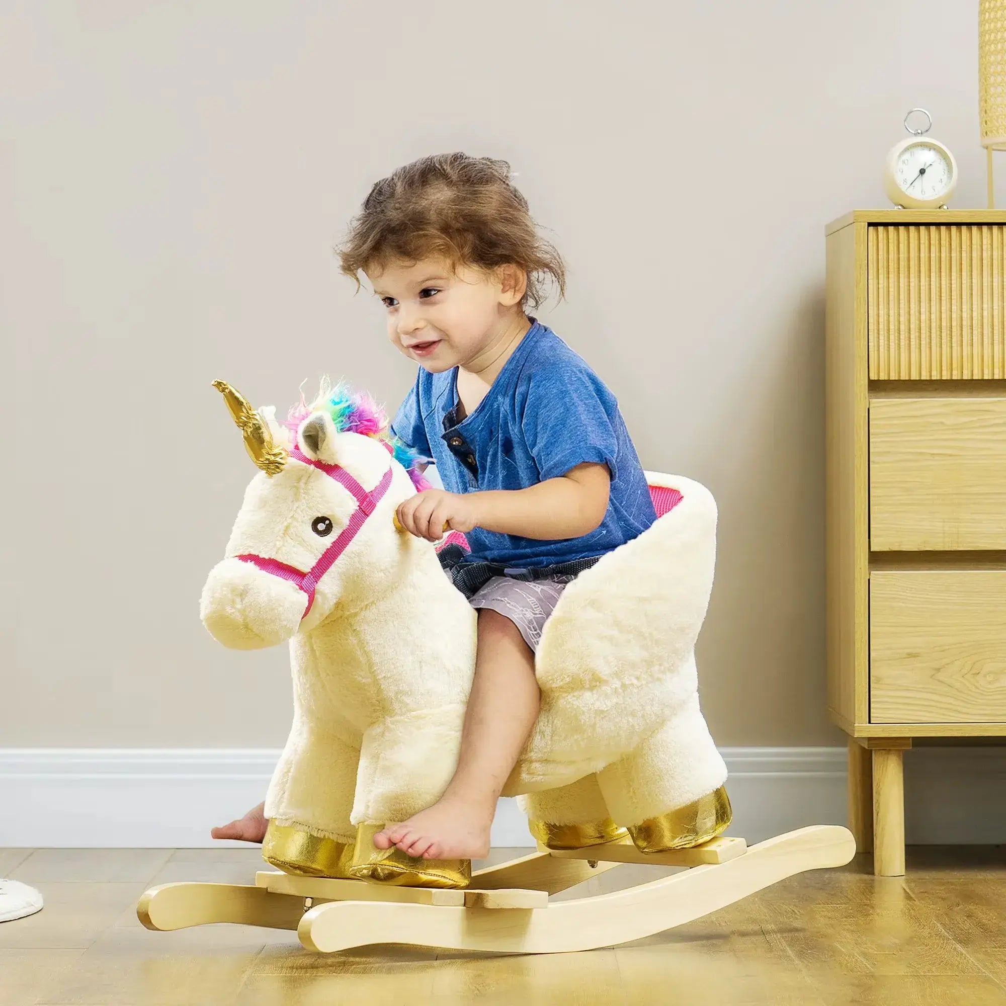 Personalized rocking unicorn