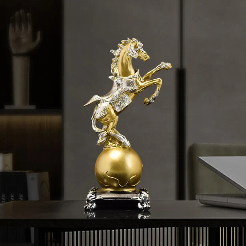 Bronze horse art