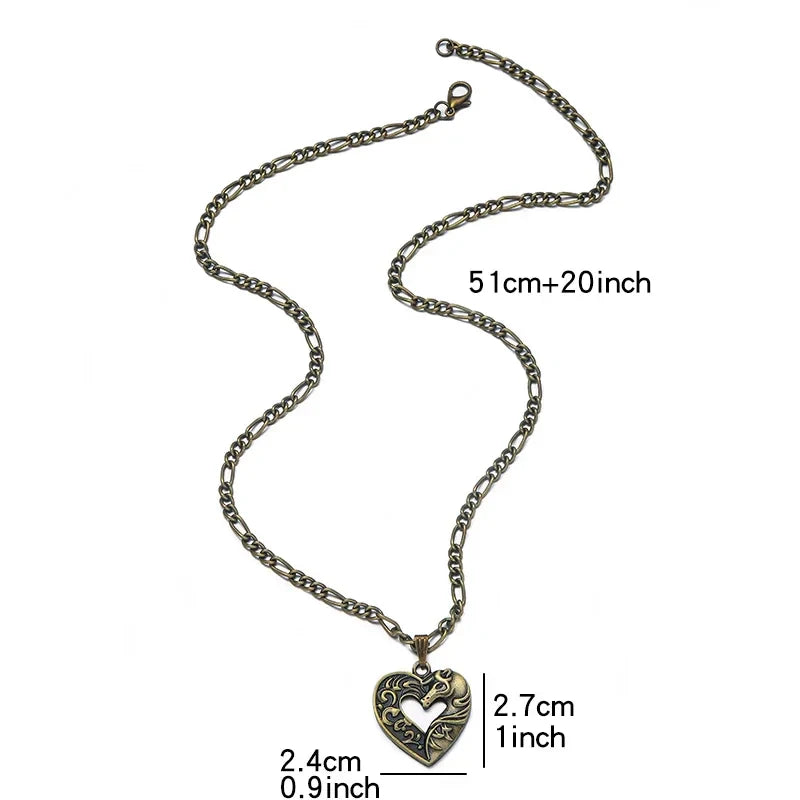 Horse lover necklace