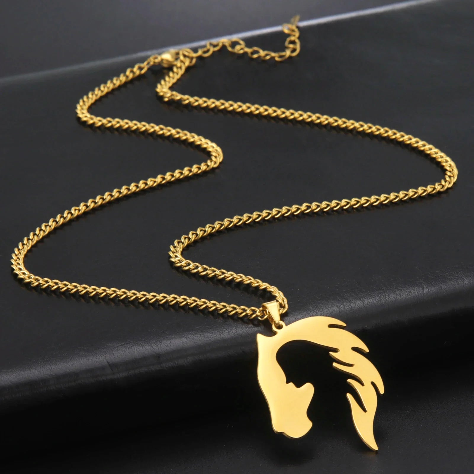 Equestrian pendant