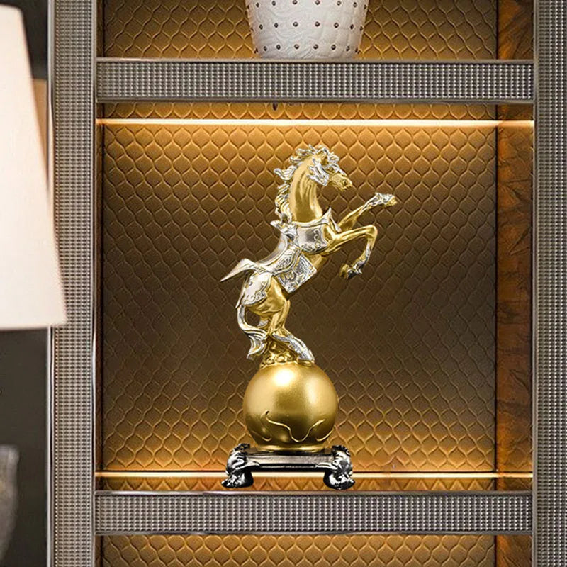 Bronze horse art