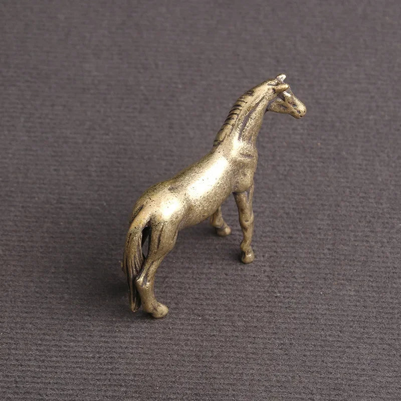 Bronze horse figurine
