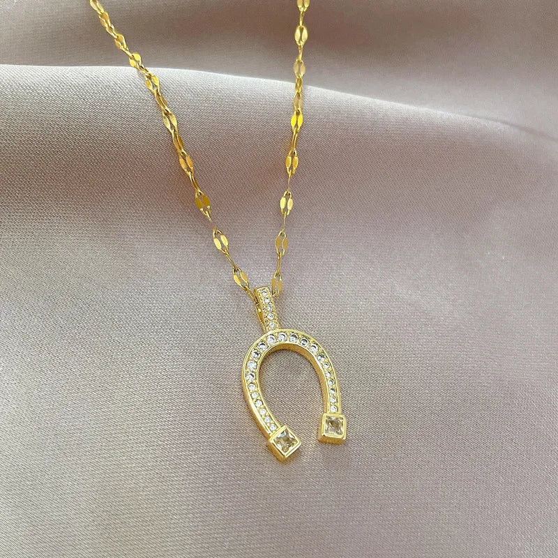 Mini horseshoe necklace Dream Horse