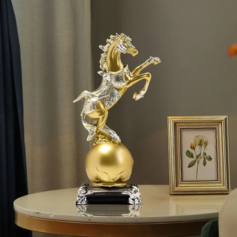 Bronze horse art