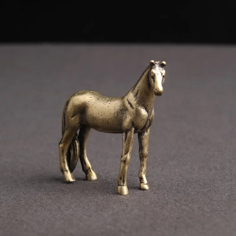 Bronze horse figurine