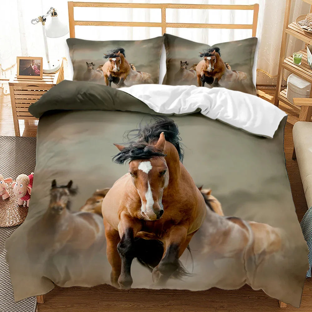 Horse bedset