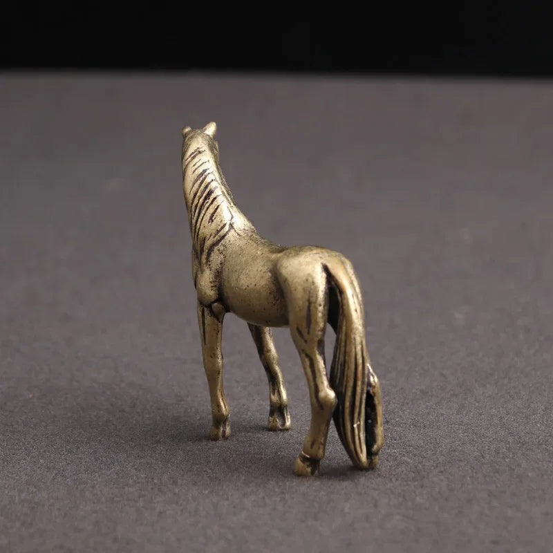 Bronze horse figurine