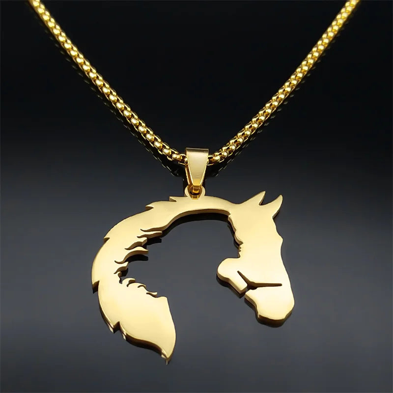 Horse gold chain Dream Horse