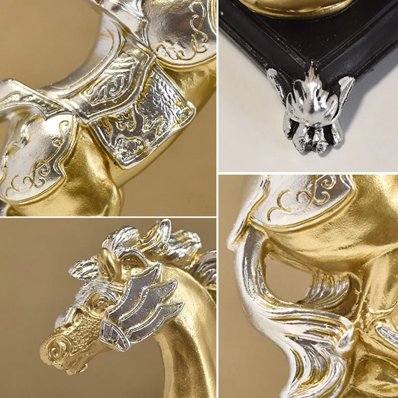 Bronze horse art
