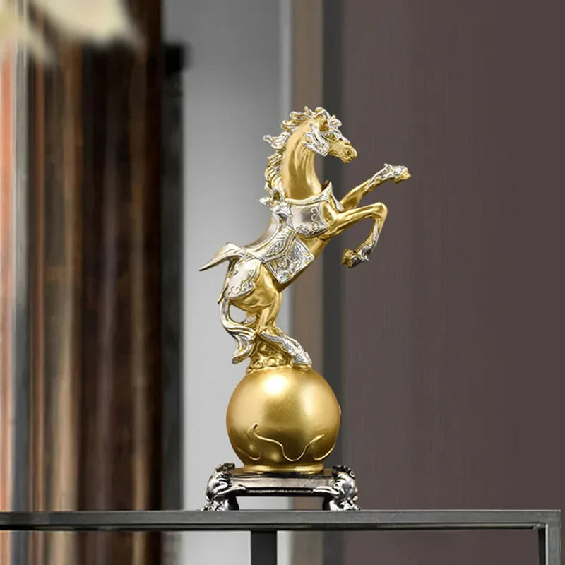 Bronze horse art