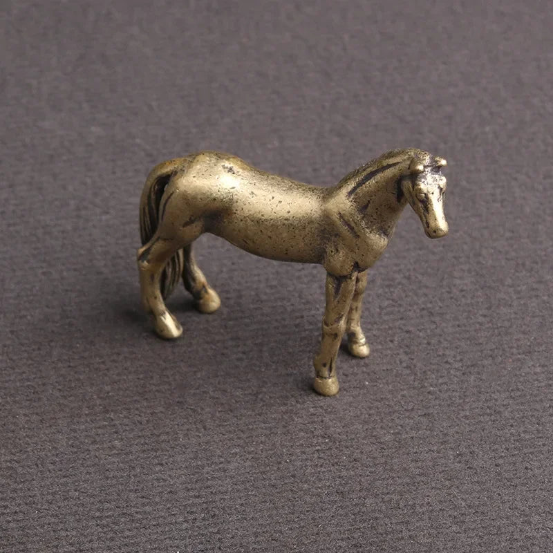 Bronze horse figurine