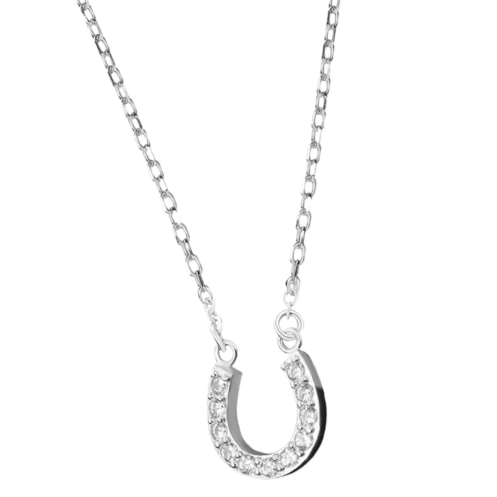 Horseshoe necklace pendant