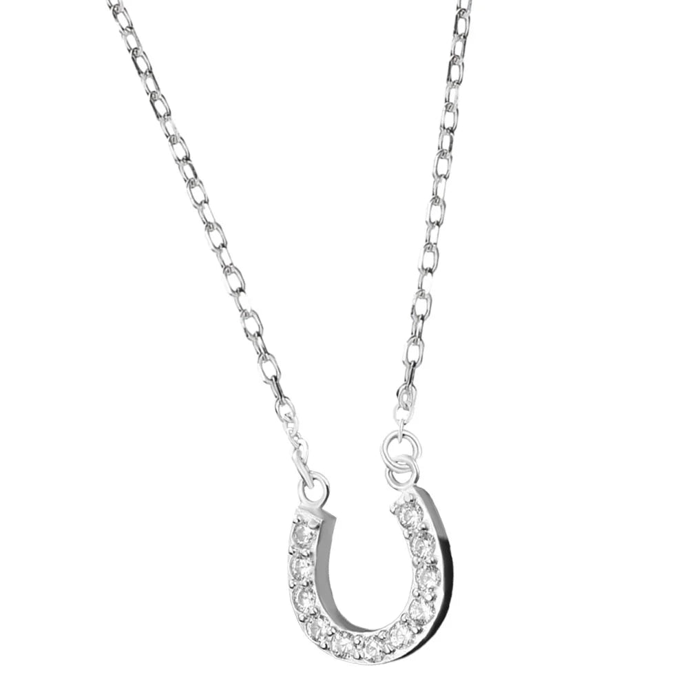 Horseshoe necklace pendant