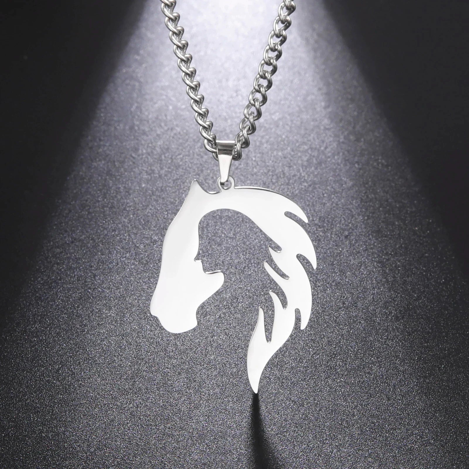 Equestrian pendant