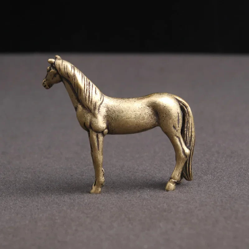 Bronze horse figurine