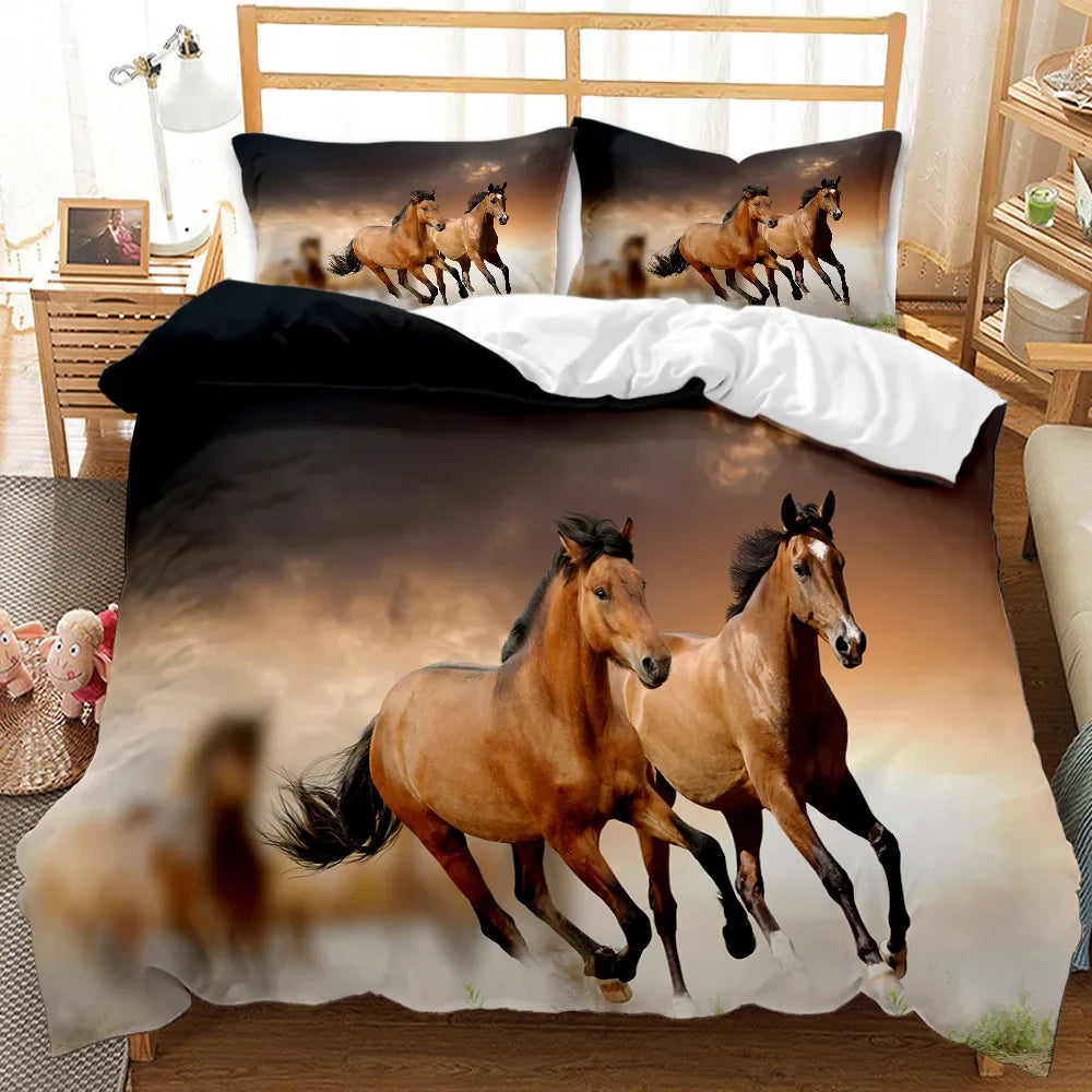 Horse bedset