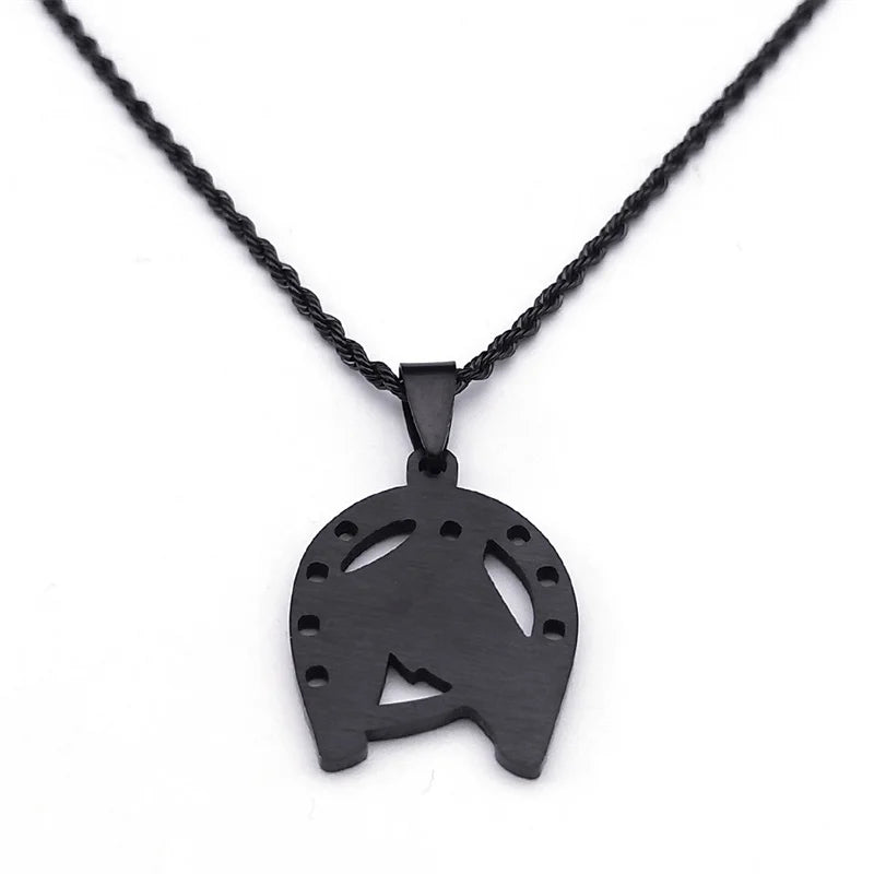 Dark horse necklace Dream Horse