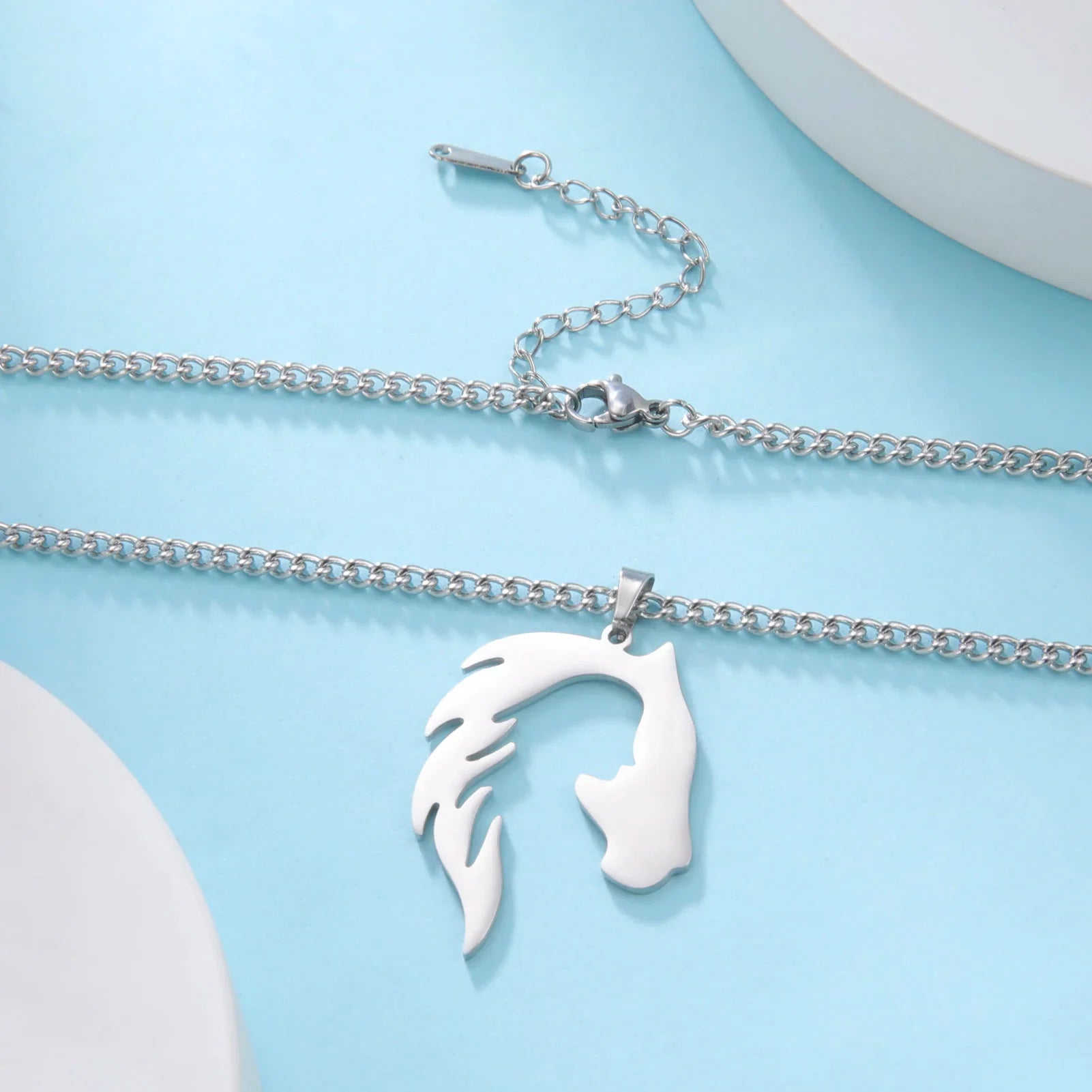 Equestrian pendant
