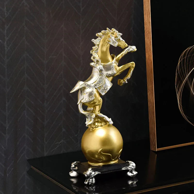 Bronze horse art