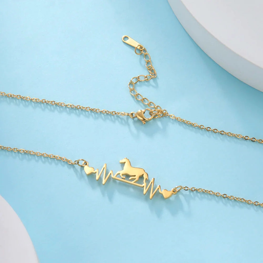 Large horse pendant