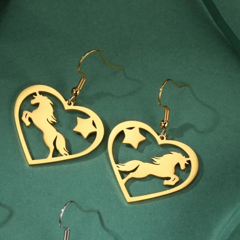Earring horse