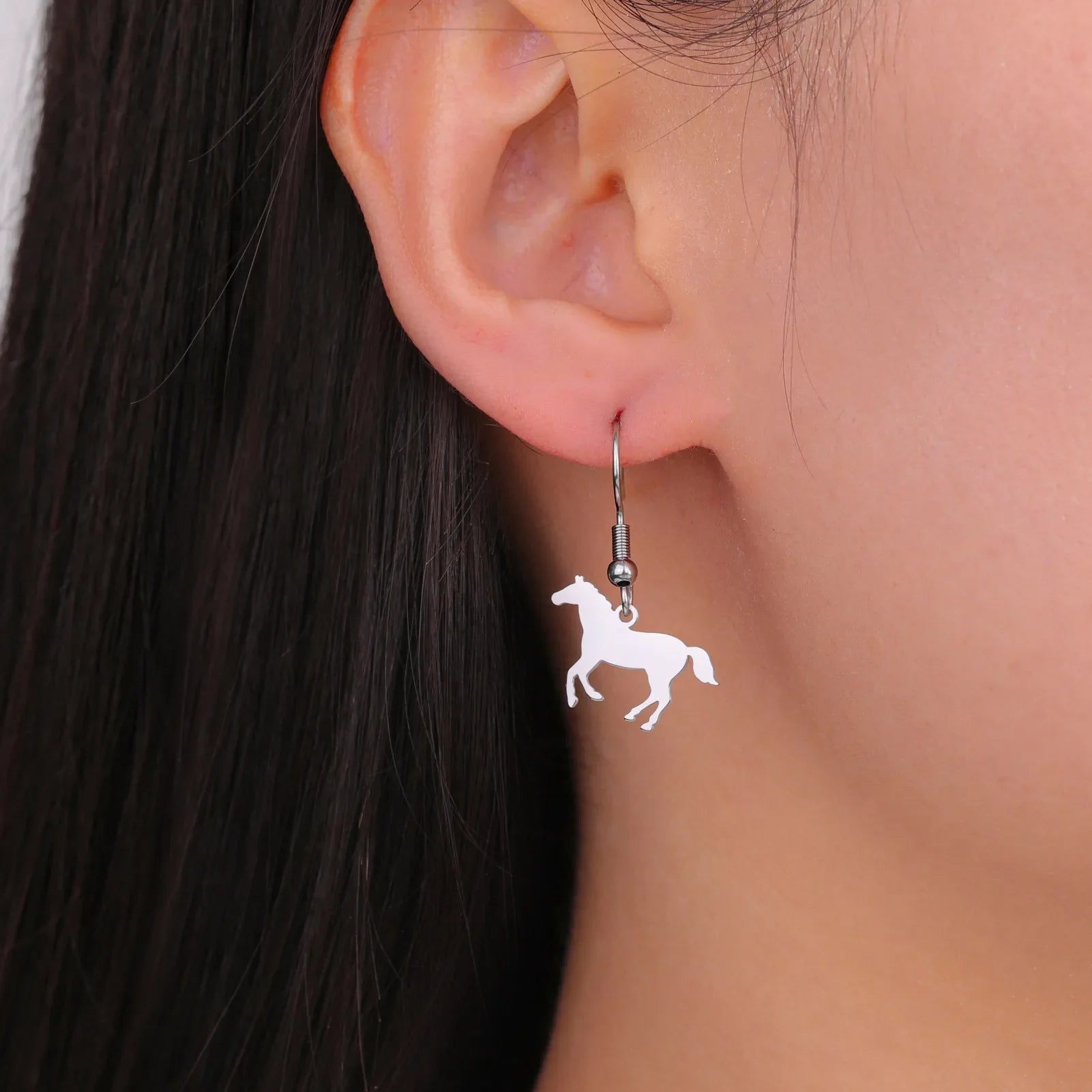Horse jewelry earrings