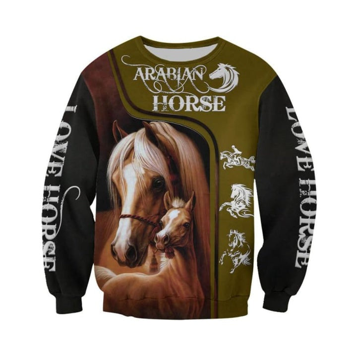 Sweatshirts with horses on them