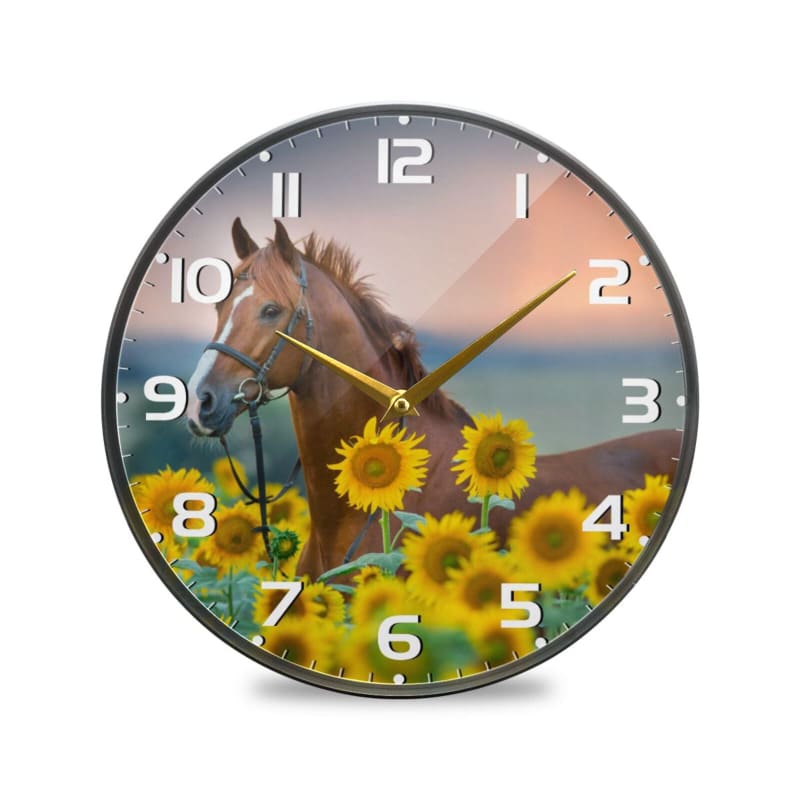 Acrylic horse wall clock - Dream Horse