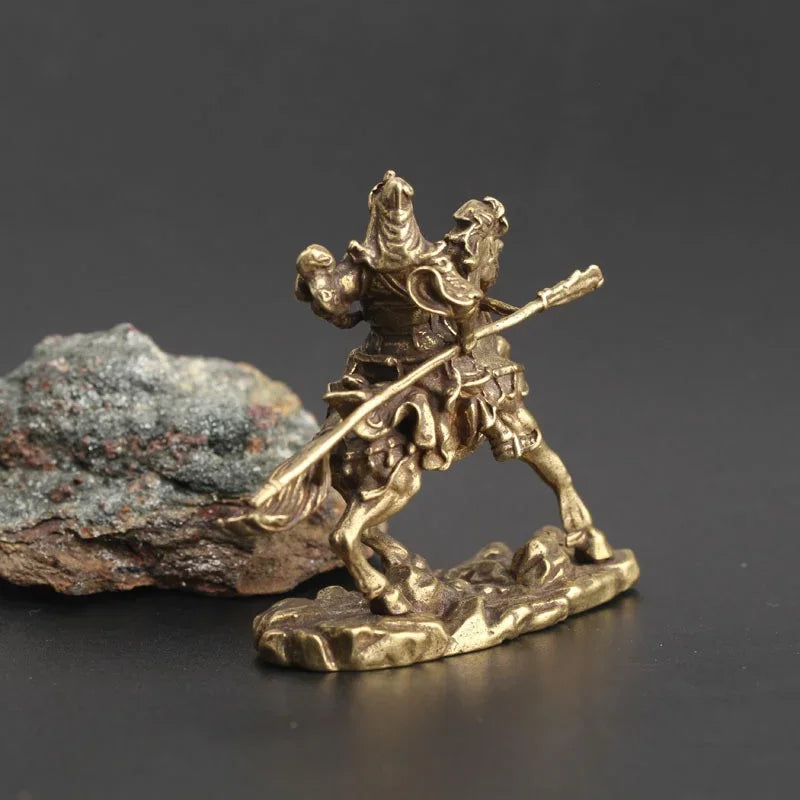 Antique bronze horse sculpture