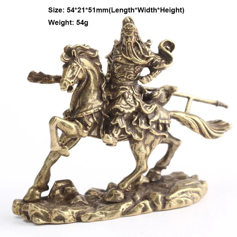 Antique bronze horse sculpture